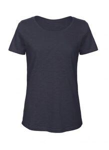 B&C BC047 - TW047 SLUB WOMEN Chic Navy