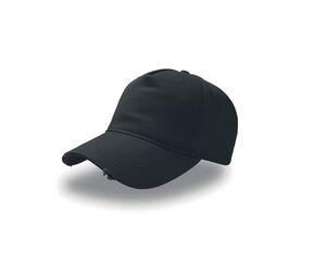 ATLANTIS AT052 - Casquette 5 pans style vintage Black