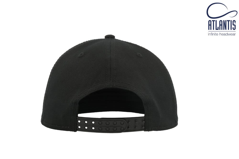 Atlantis AT055 - 7-panel cap with flat visor