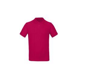 B&C BC400 - Men's 100% organic polo shirt Sorbet