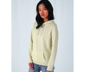 B&C BCW04W - Hooded sweatshirt # woman