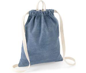 BAG BASE BG642 - Sac de gym en denim  Light Denim