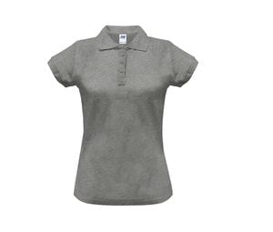 JHK JK211 - Women's piqué polo shirt 200 Grey melange