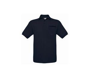 B&C BC415 - Mens polo shirt with pocket
