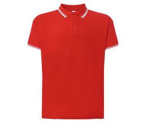 JHK JK205 - Contrasting mens polo shirt