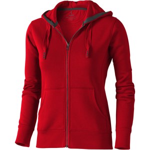 Elevate Life 38212 - Arora women's full zip hoodie Red