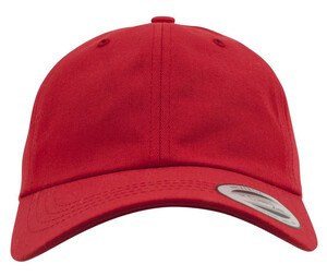 FLEXFIT 6245CM - Casquette 6 pans Dad Cap Red