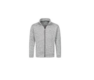 STEDMAN ST5850 - Fleece jacket for men Light Grey