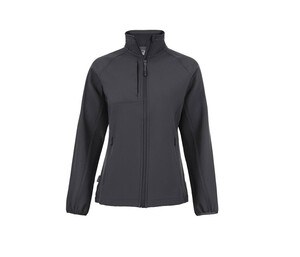 CRAGHOPPERS CEL004 - EXPERT WOMENS BASECAMP SOFTSHELL JACKET Carbon Grey