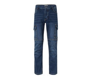 VELILLA VL3028S - MULTI-POCKET STRETCH JEANS Jean Blue