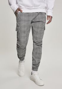 Urban Classics TB3138C - AOP Glencheck Cargo Jog Pants