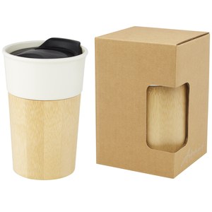 PF Concept 100645 - Pereira 320 ml porcelain mug with bamboo outer wall